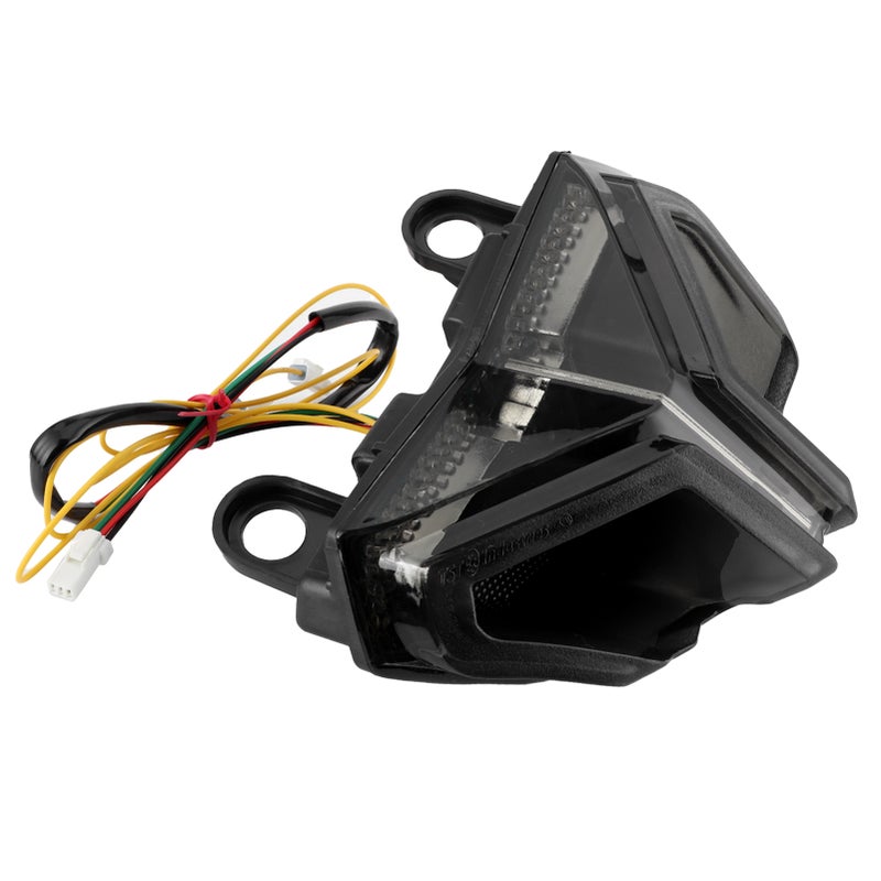 Motorcycle LED Taillight Assembly 3-In-1 Function High Brightness Smoky Lens - Plug-And-Play Energy Saving Rear Light for Ducati 848 2008-2014, 1098 2007-2013, 1198 2007-2013 - Image 2