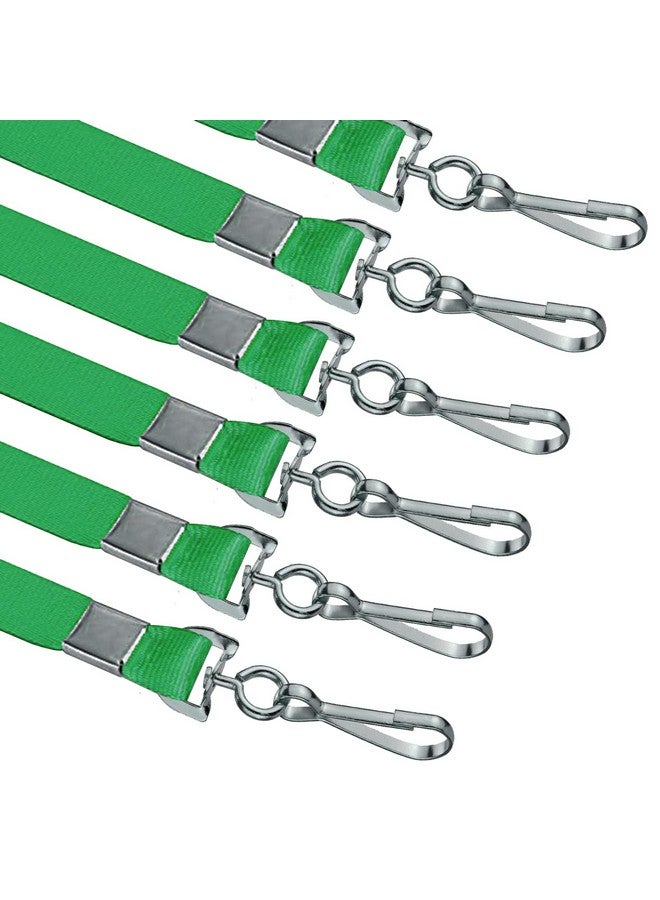 Korty Green Lanyards Bulk 50 Packs Lanyards For Id Badges,Lanyards With Swivel Hook Clips For Name Tag Lanyard Id Holder - Image 2