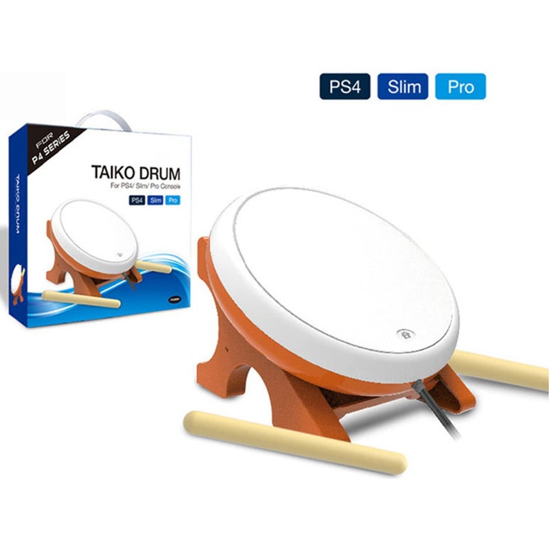 OSTENT Drum Controller Sticks Japanese Traditional Instrument for Sony PS4 Slim Pro Taiko No Tatsujin Master Video Games - Image 2