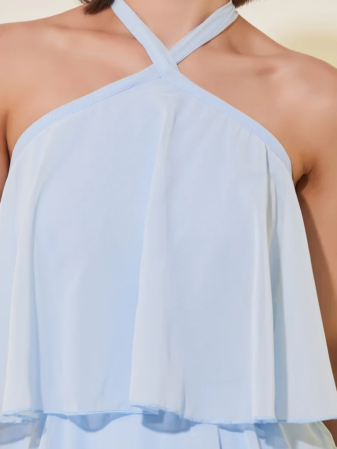 Take Two Tiered Chiffon Dress