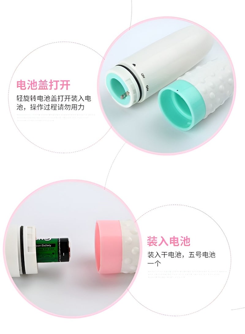Generic Massager, Vibrating Massage Pen for Face, Body and Eye for Women with Multiple Uses - Portable, Battery Operated and Waterproof - Image 5