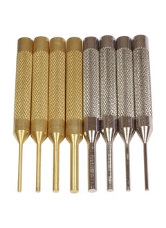 HTS HTS 102F6 8 Pc Brass & Steel Pin Punch Set  - Image 1