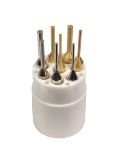 HTS HTS 102F6 8 Pc Brass & Steel Pin Punch Set  - Image 2