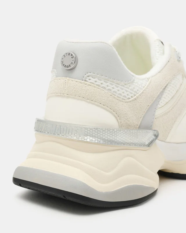 Steve Madden  Setti White Women's Sneakers for Women | Best Price UAE