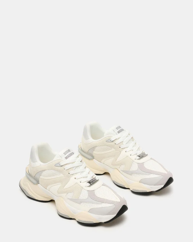 Steve Madden  Setti White Women's Sneakers for Women | Best Price UAE