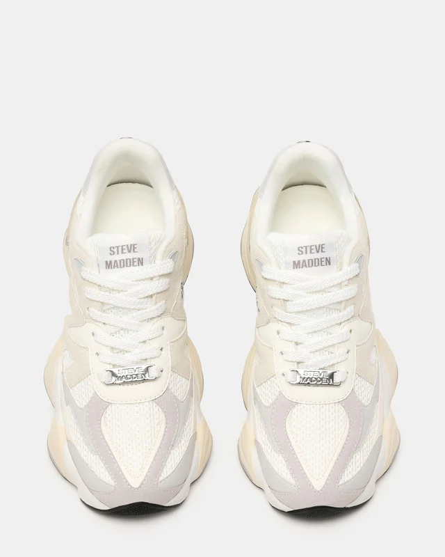 Steve Madden  Setti White Women's Sneakers for Women | Best Price UAE