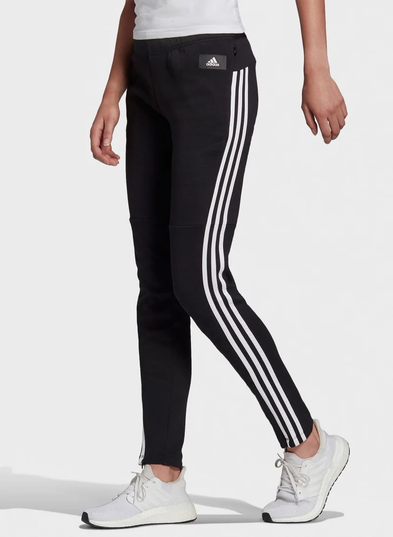 Adidas 3 Stripe Sweatpants
