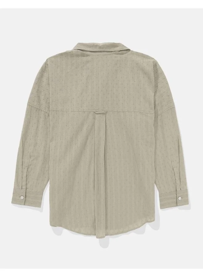 American Eagle AE Go Big Beach Shirt
