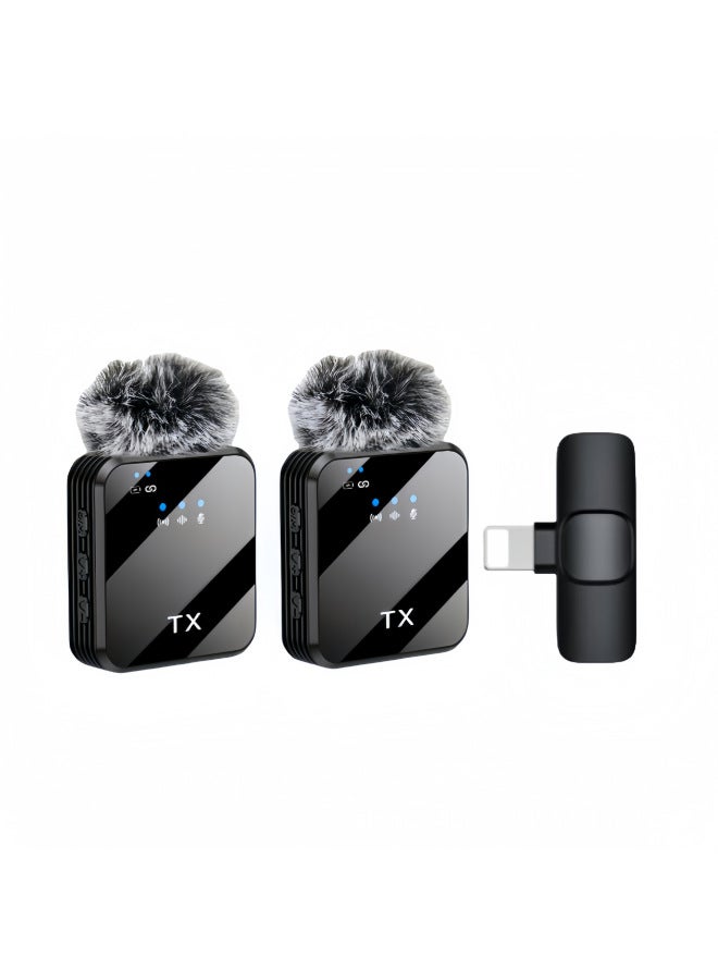 نيوترل F11 ميكروفون لاسلكي ذو طوق مع تقليل ذكي للضوضاء، ميكروفون تيك توك ثلاثي في واحد، معدات خارجية - Image 1