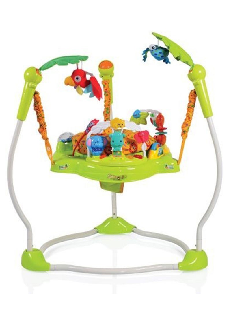 Baby love Happy Jungle Jumper Bouncer With Music And Lights For Baby, 33-1606072 - Image 3
