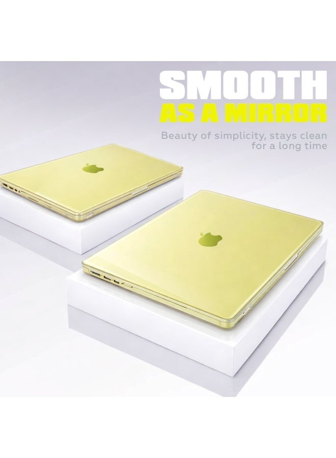 AMROAH for MacBook Neo Case 13 inch 2026 Model A3404 with A18 Pro Chip, Scratch Resistant Protective Hard Shell Case & Keyboard Cover & Screen, Crystal Citrus - Image 2