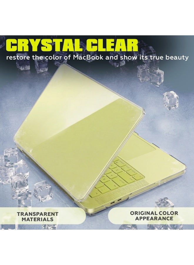 اماروها جراب حماية صلب لجهاز MacBook Neo مقاس 13 بوصة، موديل 2026 A3204 A3404، مقاوم للخدش مع واقي شاشة، شفاف تمامًا - Image 4