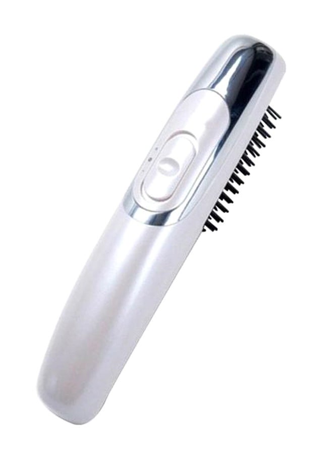 NIBEMINENT Electric Laser Light Hair Growth Therapy Brush White/Silver/Black