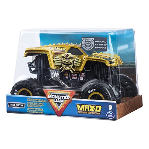 Monster Jam Official Max D Monster Truck DieCast Vehicle 124 Scale - Image 5
