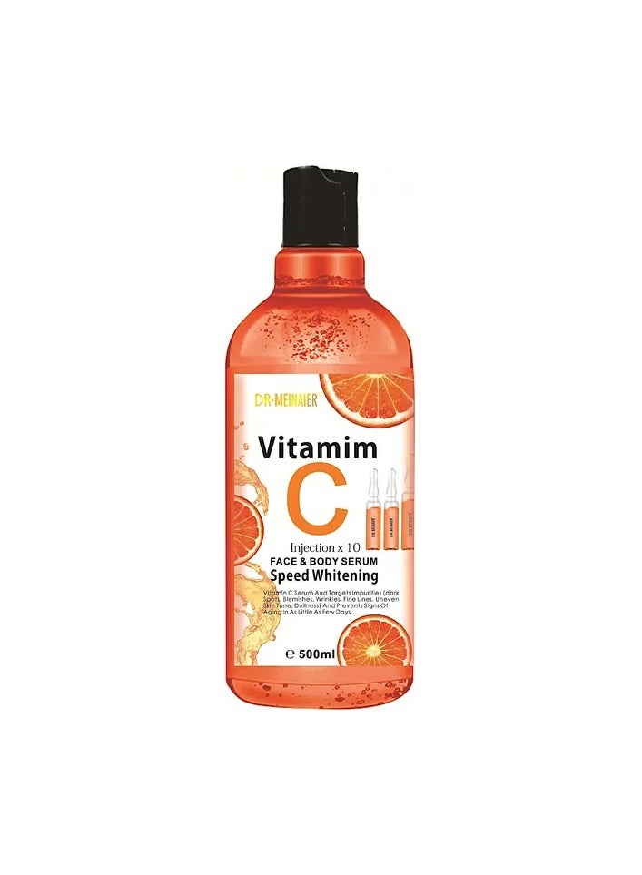 Dr. Martens Dr. Meinaier Vitamin C Face & Body Serum Speed Whitening 500ml - Image 1