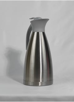 HTH 2L Stainless Steel Hot and Cold Thermos Serving Jug Double Wall Airtight Sealed Vacuum Flask Coffee Carafe Heat Retention Thermal Insulated Thermos for Coffee Tea Hot Water  - Image 4