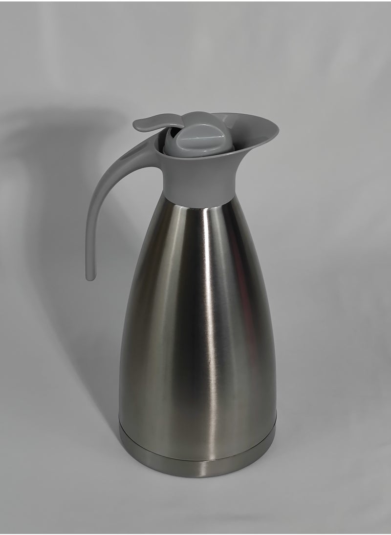 2L Stainless Steel Hot and Cold Thermos Serving Jug Double Wall Airtight Sealed Vacuum Flask Coffee Carafe Heat Retention Thermal Insulated Thermos for Coffee Tea Hot Water - pzsku/Z535DE58CF29DF6AE2379Z/45/_/1731418878/d78b7c7a-d7c1-40a7-af58-7d0fc36fa8d7