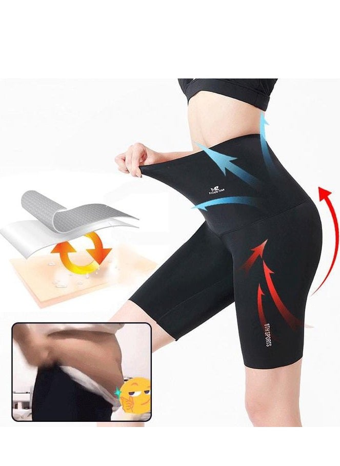 Generic - Thermal slimming pants are specially designed to increase sweating during exercise or daily activities, helping burn fat and eliminate toxins. Made of a soft, comfortable material (usually neoprene or similar), they accelerate the sweating process by raising your body's natural temperature. - Image 1