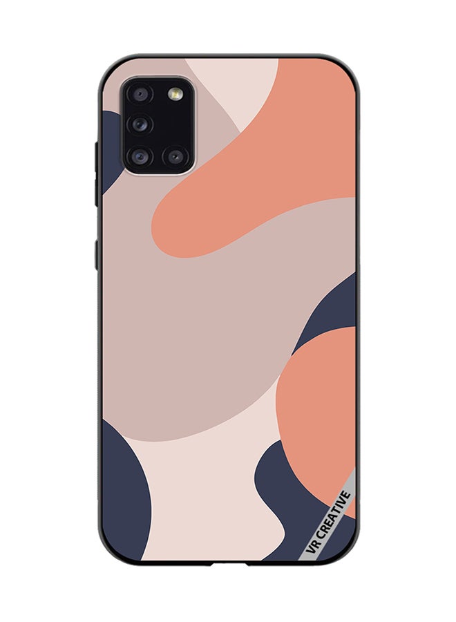 VR CREATIVE Protective Case Cover For Samsung Galaxy A31 Layered In Design Multicolour - Image 1