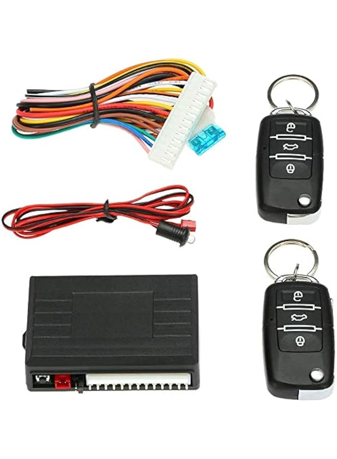 Car Door Lock Keyless Entry System Remote Central Locking Kit - Image 1