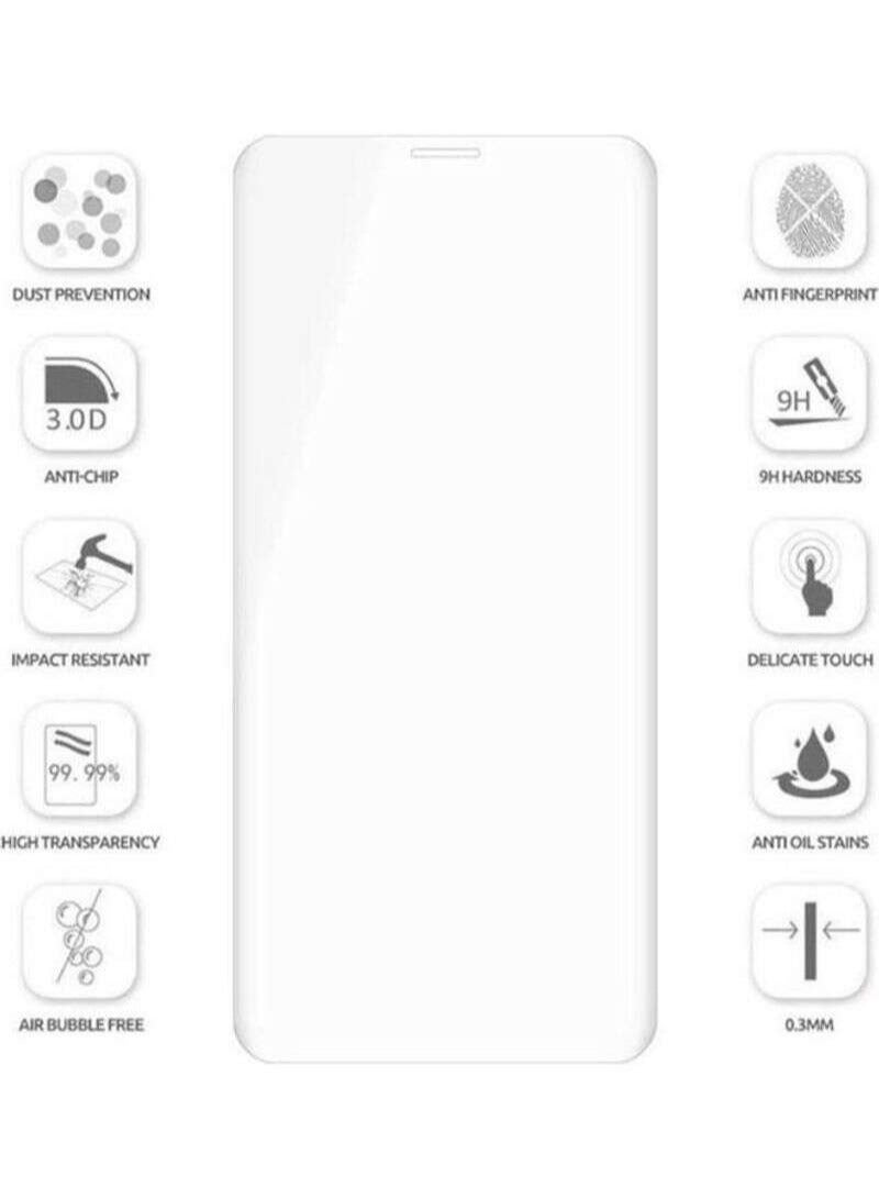BORTONY 3D Curved Tempered Glass Screen Protector For Samsung Galaxy S9 Plus - Image 3