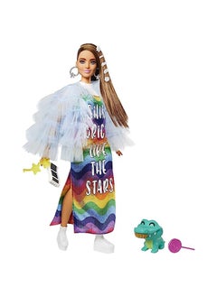 Barbie دمية باربي الإضافية - معطف أصفر  - Image 2