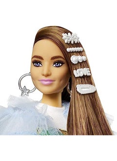 Barbie دمية باربي الإضافية - معطف أصفر  - Image 3