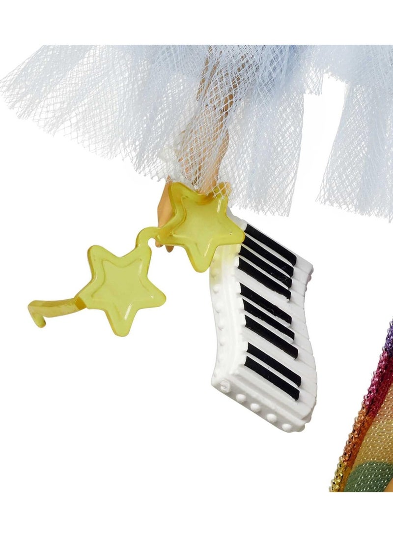 Barbie Extra Doll #9 in Blue Ruffled Jacket with Pet Crocodile for Kids 3 Years Old & Up - Image 5