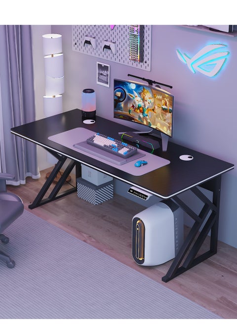 Gaming Desk For Gamers And Computer Desk And Home Office Desk Gaming Table High Quality With Cable Management System For Organization - 120x60 cm
