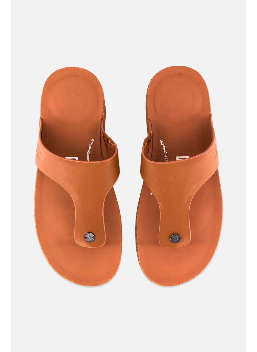 FitFlop Men Iqushion Slip On Sandals, Tan  - Image 4