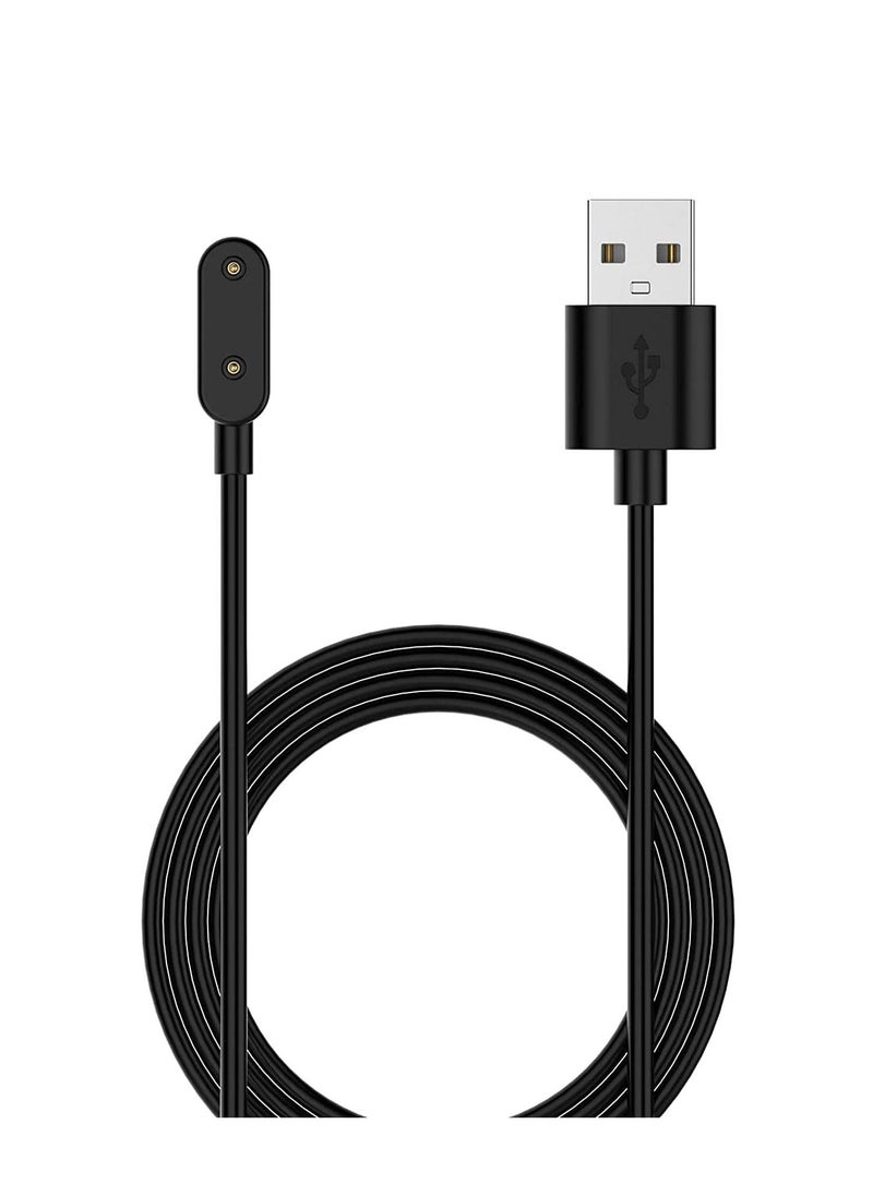Generic Charger Compatible with Huawei Watch Fit, Honor Band 6, Huawei Band 6, Huawei 4X, Honor Watch ES - Replacement USB Charging Cable 100 cm (Black) 