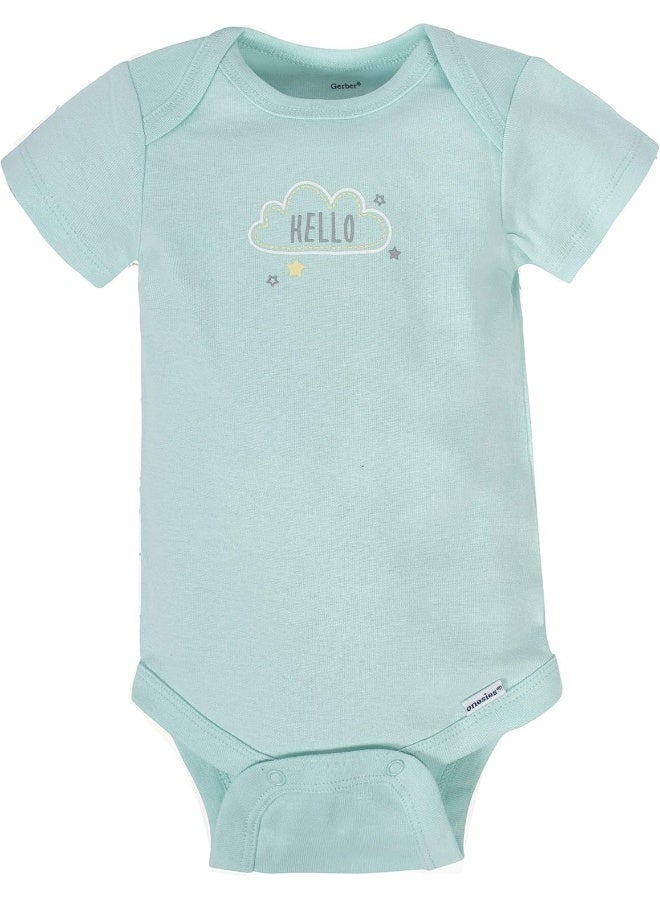 Gerber Gerber Baby 8-Pack Short Sleeve Bodysuits  - Image 4