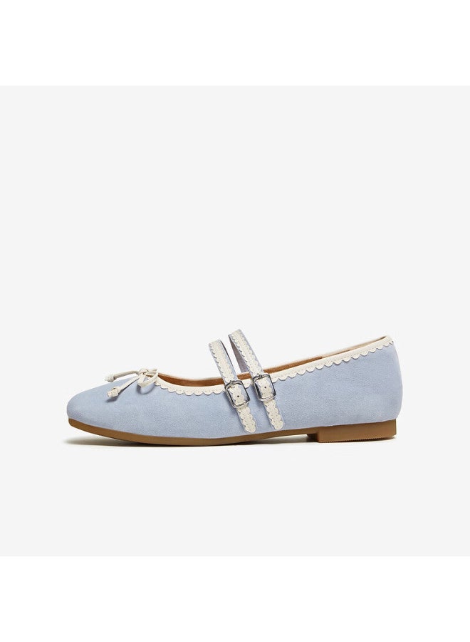 Tata Spring Women's Casual Mary Jane Shoes Y8gb4aq6 Blue/ivory Size 39 - Image 1