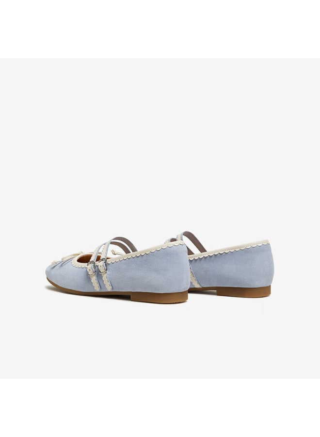 Tata Spring Women's Casual Mary Jane Shoes Y8gb4aq6 Blue/ivory Size 39 - Image 2