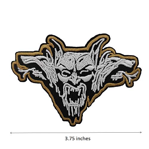 Cute-Patch Count Dracula Gargoyle Embroidered Iron on sew on Patch Horror Monster Gifts - Image 2
