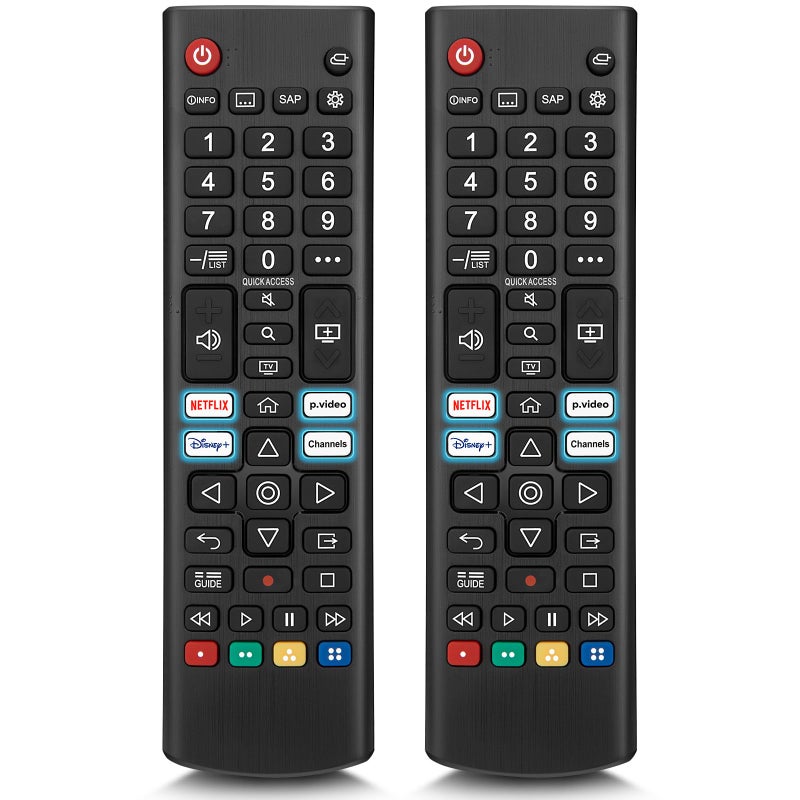OMAIC Universal for LG Smart TV Remote Control Replacement (Pack of 2) - Image 1