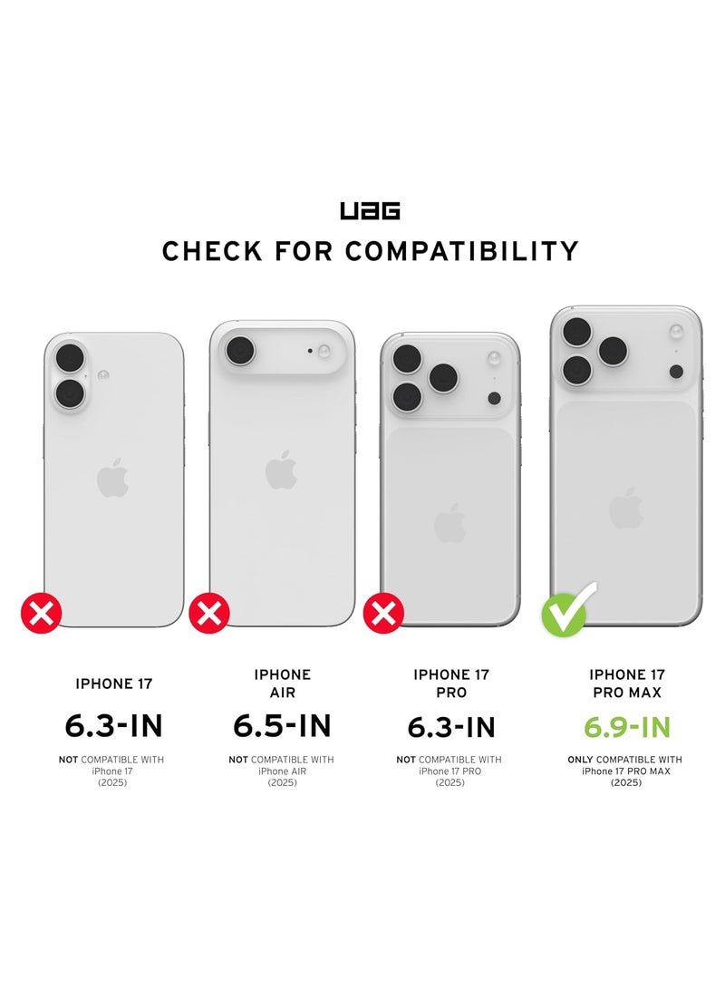 Urban Armor Gear غطاء UAG Pathfinder MagSafe لجهاز iPhone 17 Pro MAX [اختبار سقوط حتى 18 قدم] - برتقالي - Image 2