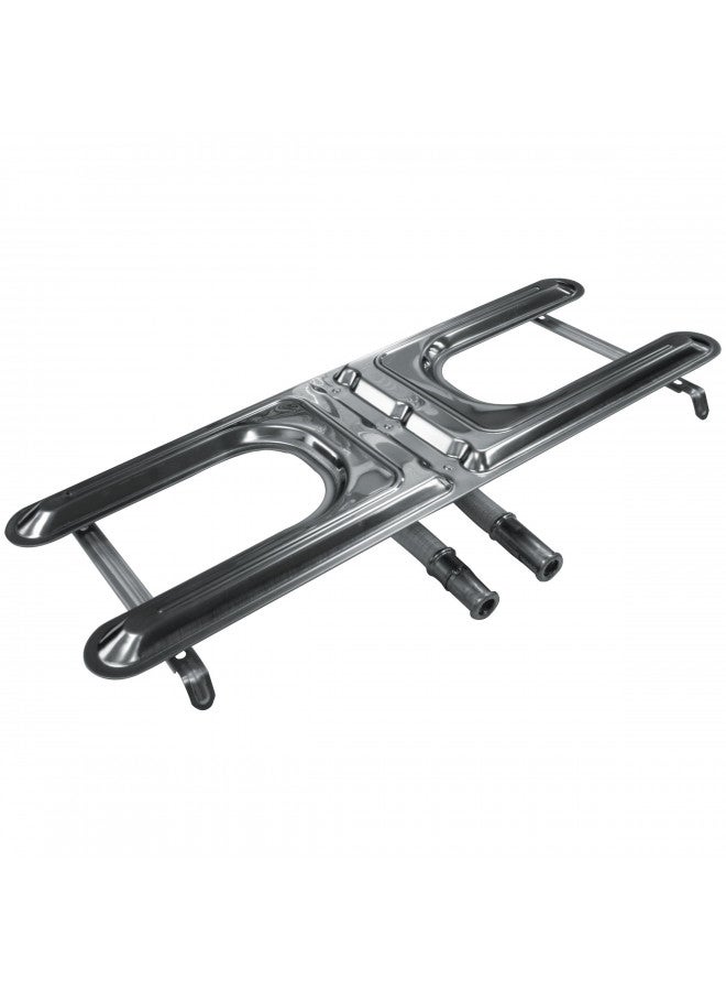 جرل برو 23515 موقد H-بورنر عالمي بقطر 16 بوصة، فضي