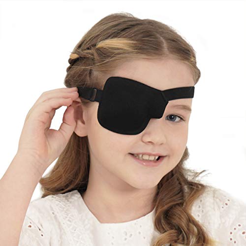 FCAROLYN 3D Eye Patch for Kids - 2nd Generation(Right Eye/Black) - Image 1