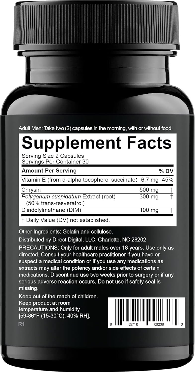 Nugenix EstroRegulator  DIM Supplement Estrogen Blocker for Men and Aromatase Inhibitor Testosterone Booster  60 Capsules - Image 2