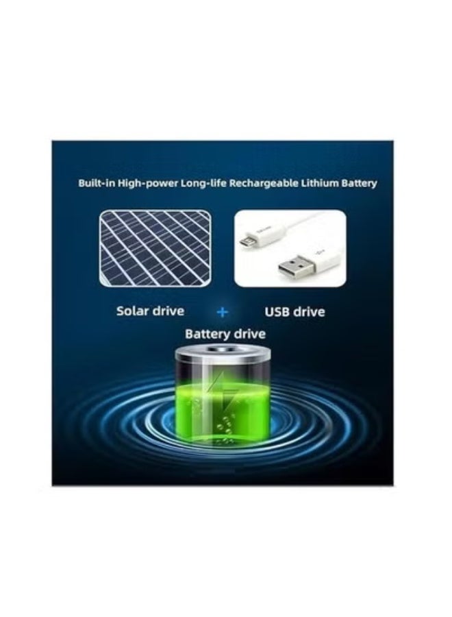 Arabest Outdoor Wide Brim Solar Sun Visor with Two Solar Fans, UPF 50+, Unisex, Built-in Fan, Fishing Beach Hat - Image 4
