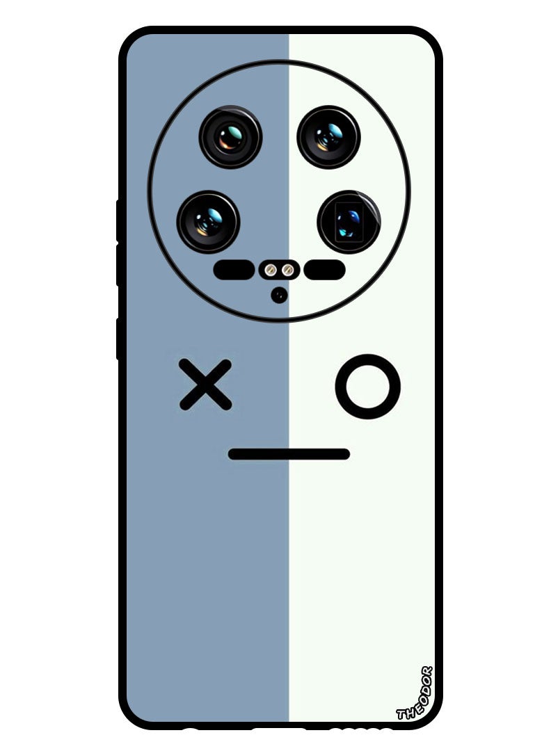 Theodor Protective Case Anti Scratch Shock Proof Bumper Cover For Xiaomi 14 Ultra Smile - Image 1