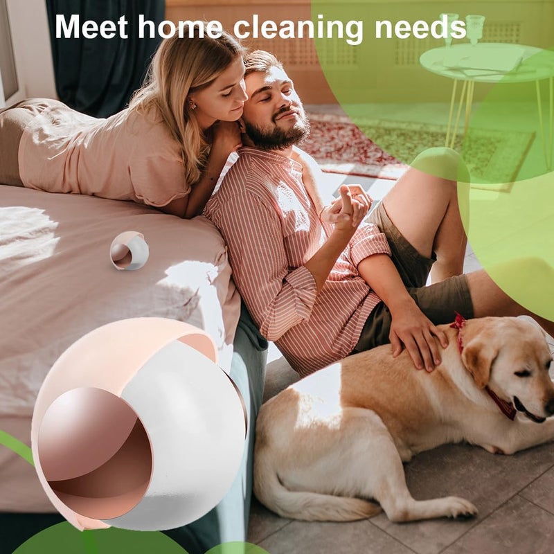 HEVIR Washable Reusable Lint Roller Ball - Sticky Portable Pet Hair Removal Tool for Clothes - Portable Dog & Cat Hair Remover Roller for Travel & Household - Super Sticky Gel Lint Roller for Dust - Image 5