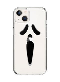 Classic Clear Case for Apple iPhone 15 Hybrid Soft Case Flexible Edges Anti Drop TPU PC Gel Thin Transparent Cover [ Designed for Apple iPhone 15 ] - Scream