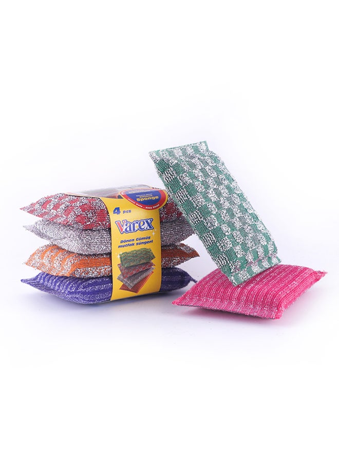 Varex Varex Spinning Silver Sponge Colors  4 Piece 