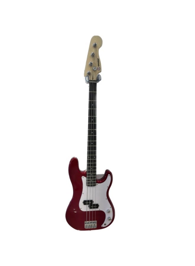 Unistar L-B1-4-Metallic Red Bass Guitar 4 Strings - Image 2