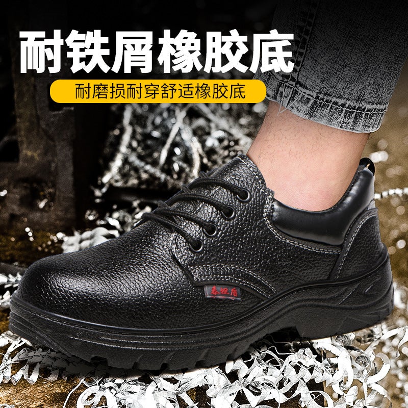 Supply Labor Protection Shoes Men'S Anti-Smashing Anti-Piercing Breathable Work Shoes Wear-Resistant Waterproof Construction Site Work Shoes Men - Image 5