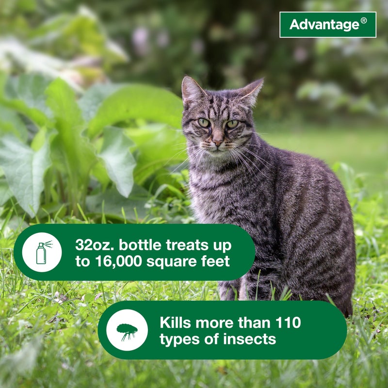 Advantage Yard & Premise Spray | Kills Fleas & Ticks & More | 32 oz. - Image 5