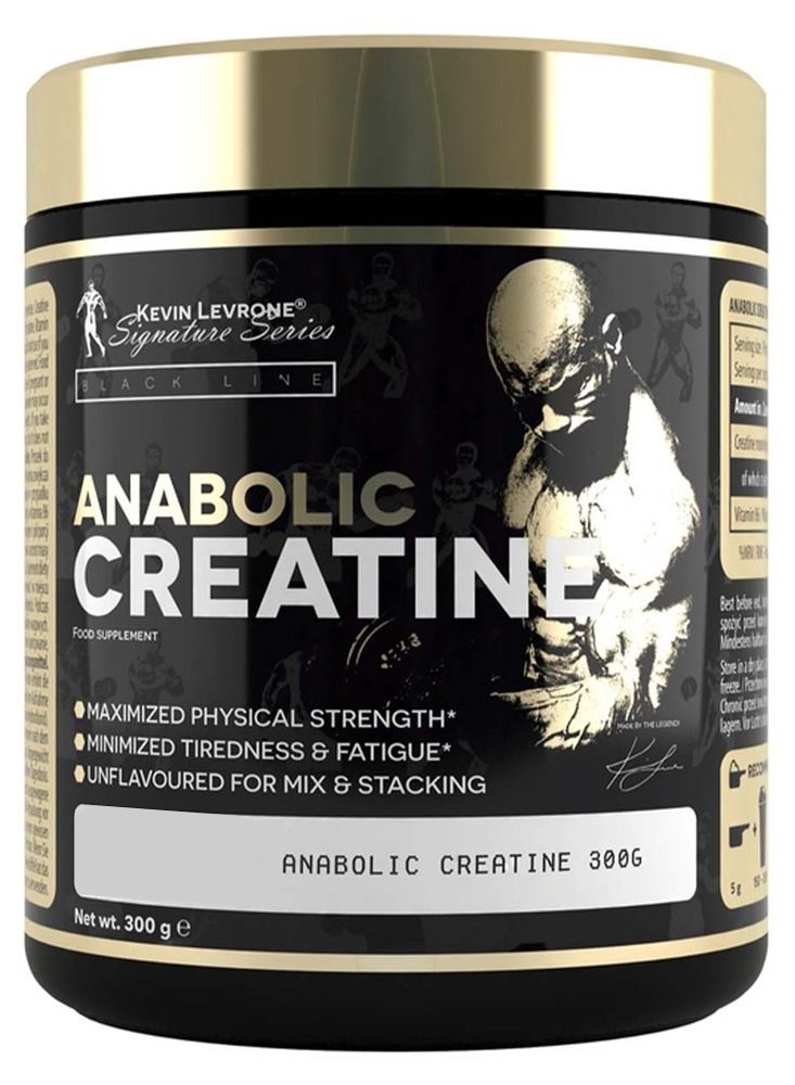 KEVIN LEVRONE Anabolic Creatine Unflavored 60 Servings 300gm - Image 1