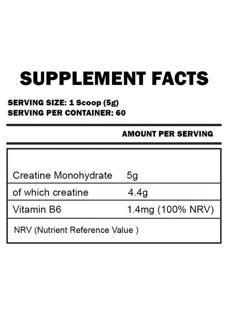 KEVIN LEVRONE Anabolic Creatine Unflavored 60 Servings 300gm - Image 2